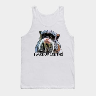 Funny Emperor Tamarin Tank Top